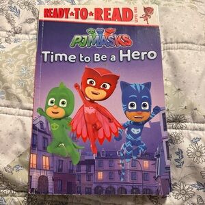 PJ Masks Time to Be a Hero Ready-to-Read Level One Children’s Book